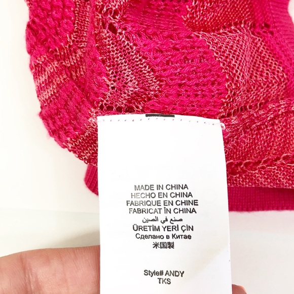 NWT Bebe Drape Front Wave Stitch Halter Top ❤️ - Picture 7 of 8